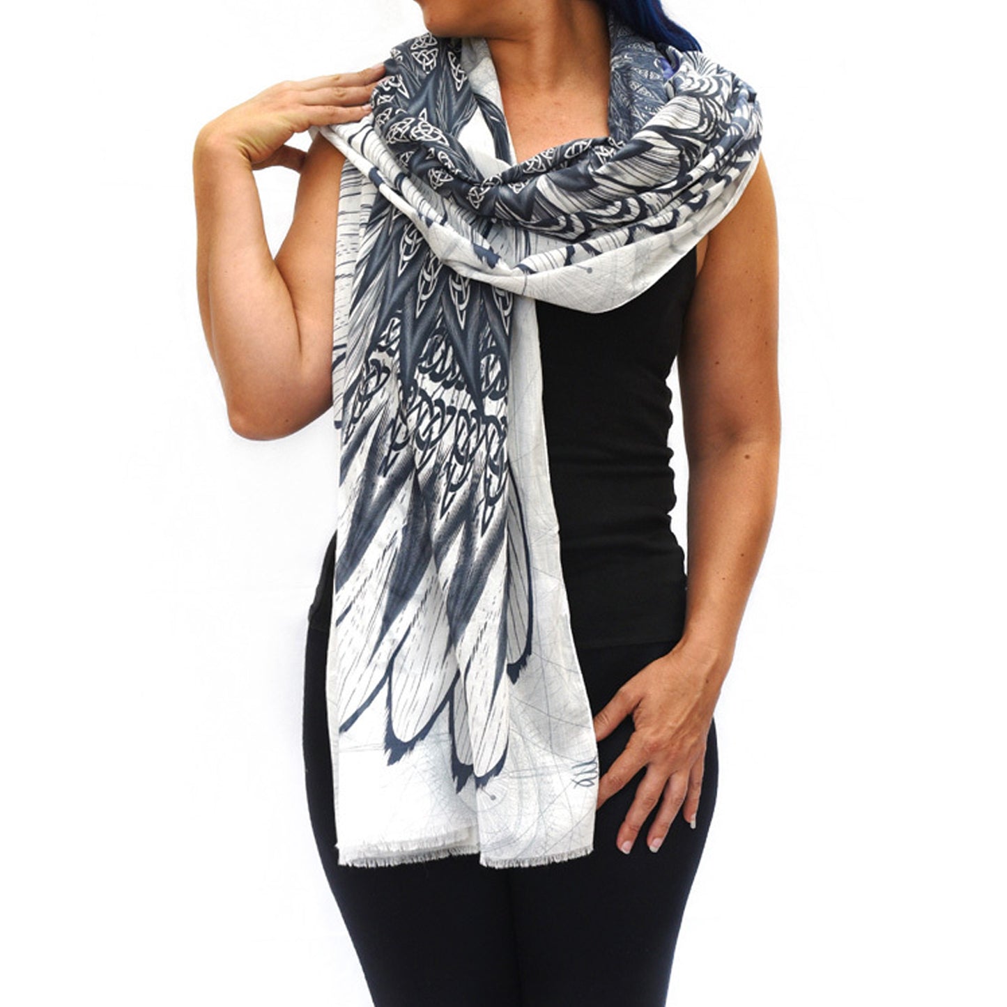 wearable art; owl scarf, wearable art scarf; pure cotton shawl, special gift, graduation gift; mother’s day gift; gift of encouragement; meaningful gift; gift for her; Australian designer; Wayne Tikisci; Teresa Gratkowski; special gift; unisex gift; Pacific Breeze Australia; Pacific Breeze; cotton scarf; soft shawl; gift for grieving; grief gift; thoughtful gift; meaningful gift of encouragement, inspiring gift