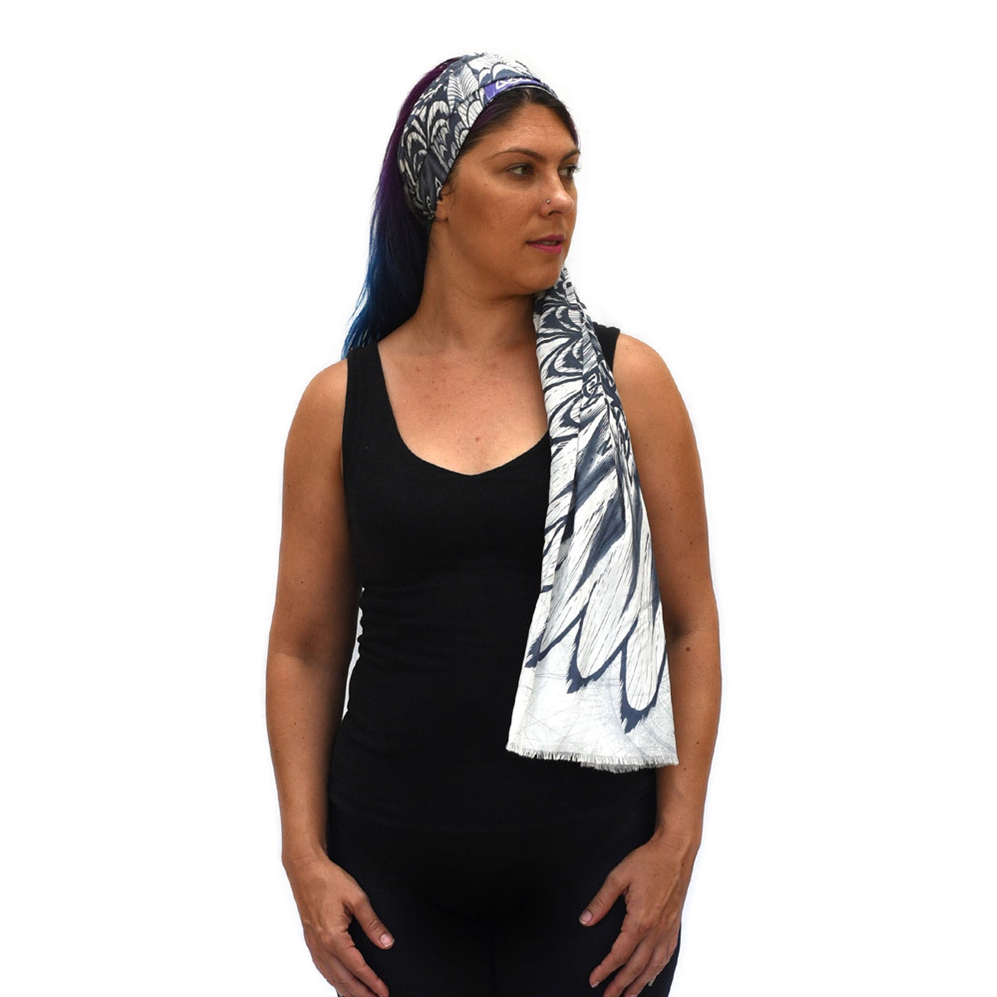 wearable art; owl scarf, wearable art scarf; pure cotton shawl, special gift, graduation gift; mother’s day gift; gift of encouragement; meaningful gift; gift for her; Australian designer; Wayne Tikisci; Teresa Gratkowski; special gift; unisex gift; Pacific Breeze Australia; Pacific Breeze; cotton scarf; soft shawl; gift for grieving; grief gift; thoughtful gift; meaningful gift of encouragement, inspiring gift