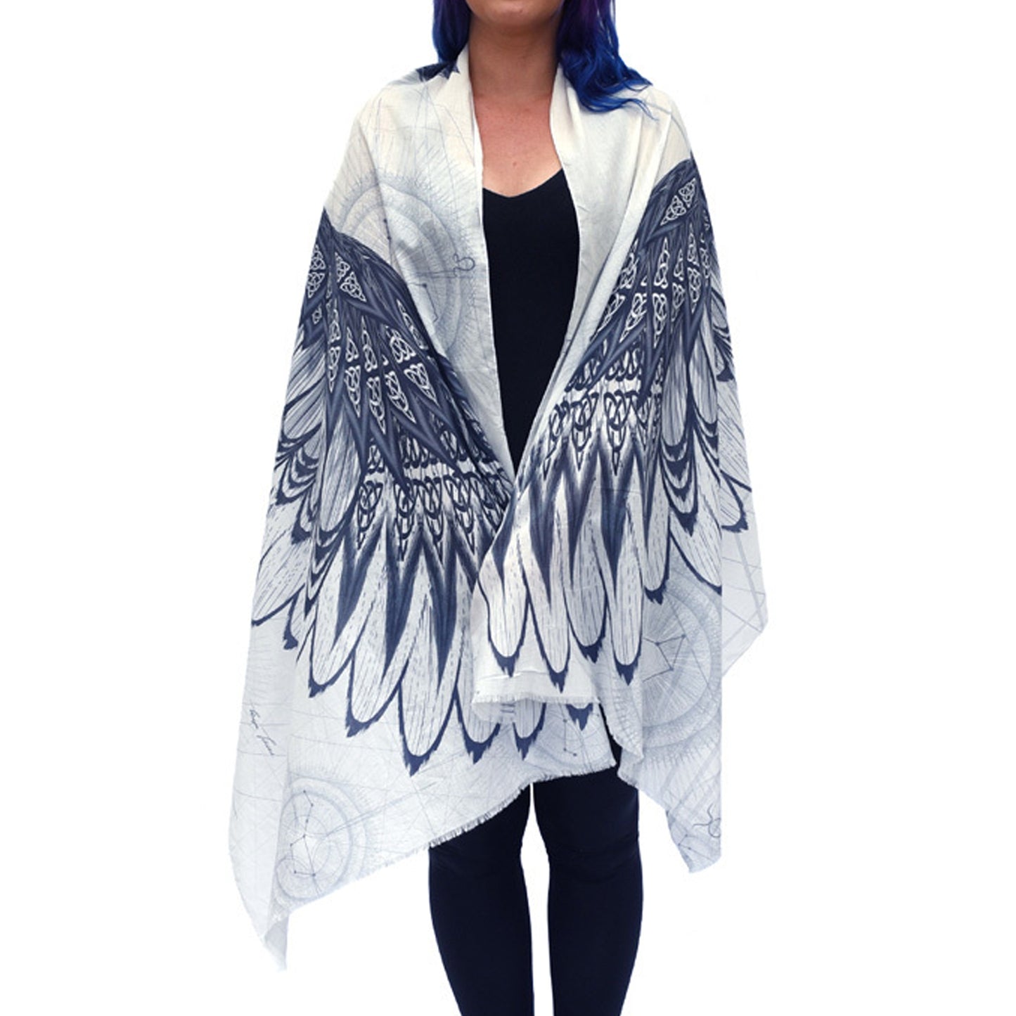 wearable art; owl scarf, wearable art scarf; pure cotton shawl, special gift, graduation gift; mother’s day gift; gift of encouragement; meaningful gift; gift for her; Australian designer; Wayne Tikisci; Teresa Gratkowski; special gift; unisex gift; Pacific Breeze Australia; Pacific Breeze; cotton scarf; soft shawl; gift for grieving; grief gift; thoughtful gift; meaningful gift of encouragement, inspiring gift