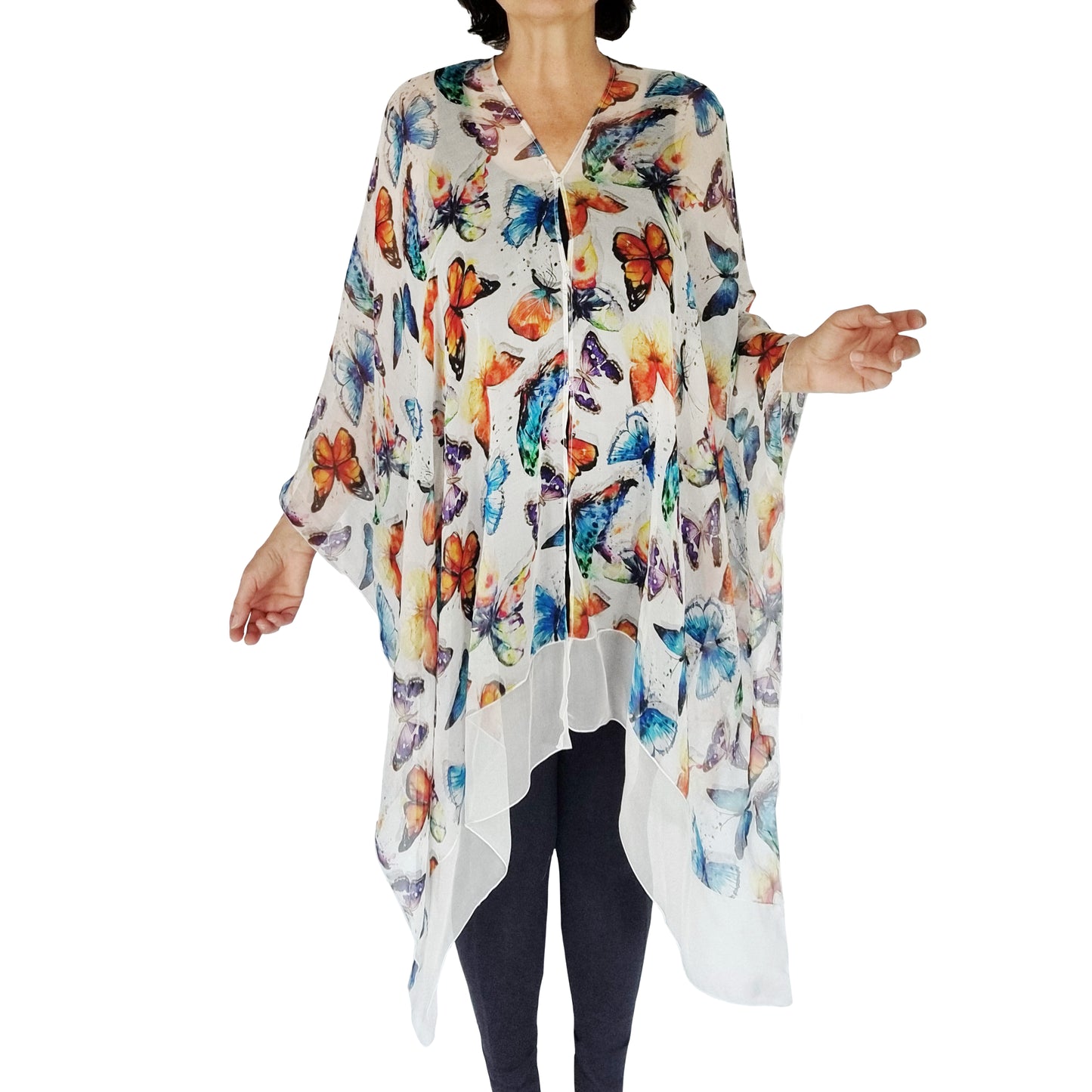 Diva Drape, resort wear, resort chic, pure silk coverup, swim cover up, top arm coverage, shoulder cover, stylish top, Pacific Breeze, Pacific Breeze Australia, Australian made, timeless style, ; resort style; travel wear; pack light; multi-wear garment; versatile holiday wear; pack light; Australian designer; made in Australia