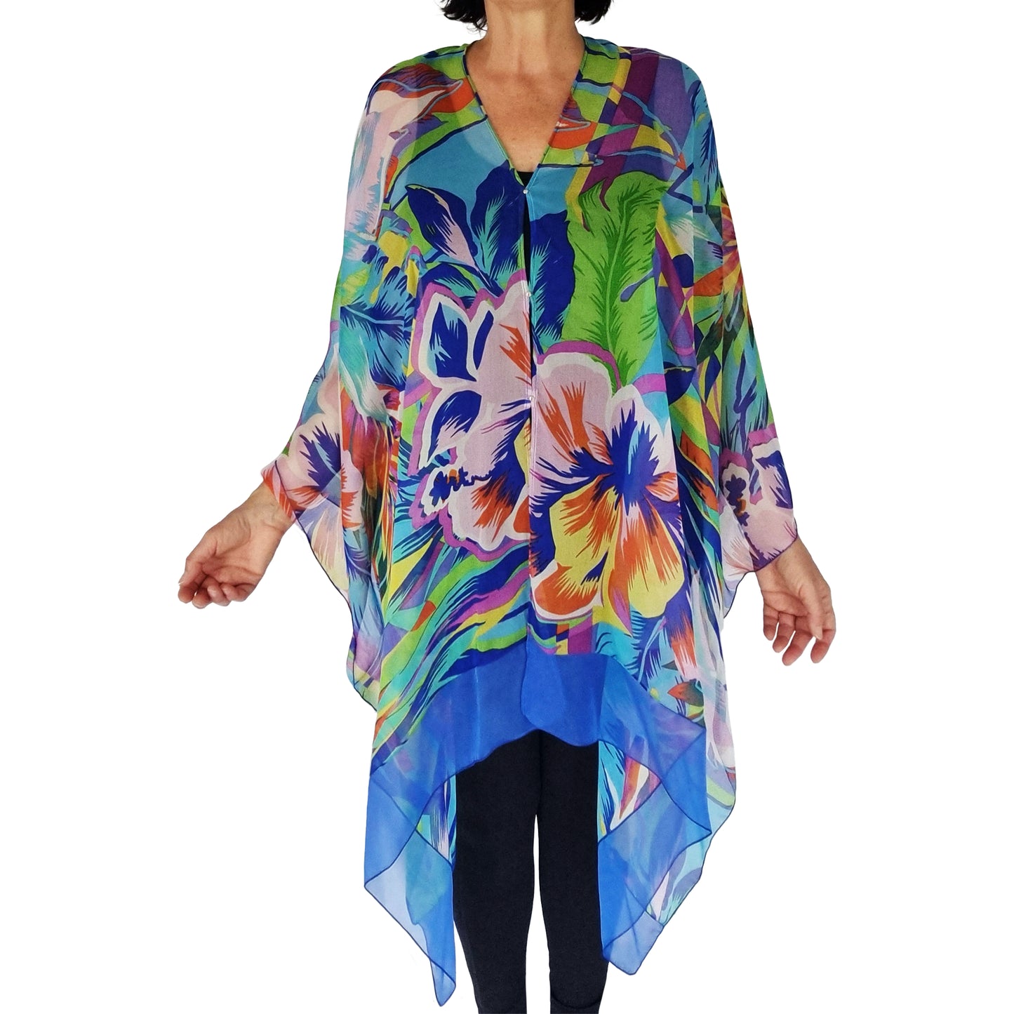 Diva Drape, resort wear, resort chic, pure silk coverup, swim cover up, top arm coverage, shoulder cover, stylish top, Pacific Breeze, Pacific Breeze Australia, Australian made, timeless style, ; resort style; travel wear; pack light; multi-wear garment; versatile holiday wear; pack light; Australian designer; made in Australia