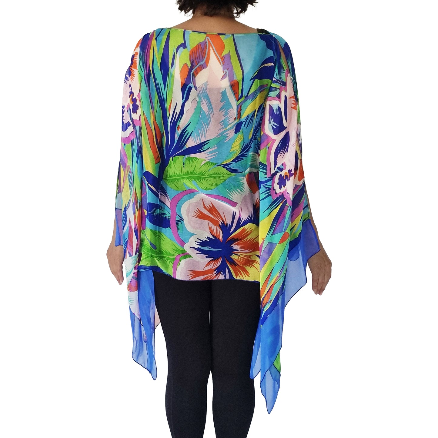 Diva Drape, resort wear, resort chic, pure silk coverup, swim cover up, top arm coverage, shoulder cover, stylish top, Pacific Breeze, Pacific Breeze Australia, Australian made, timeless style, ; resort style; travel wear; pack light; multi-wear garment; versatile holiday wear; pack light; Australian designer; made in Australia